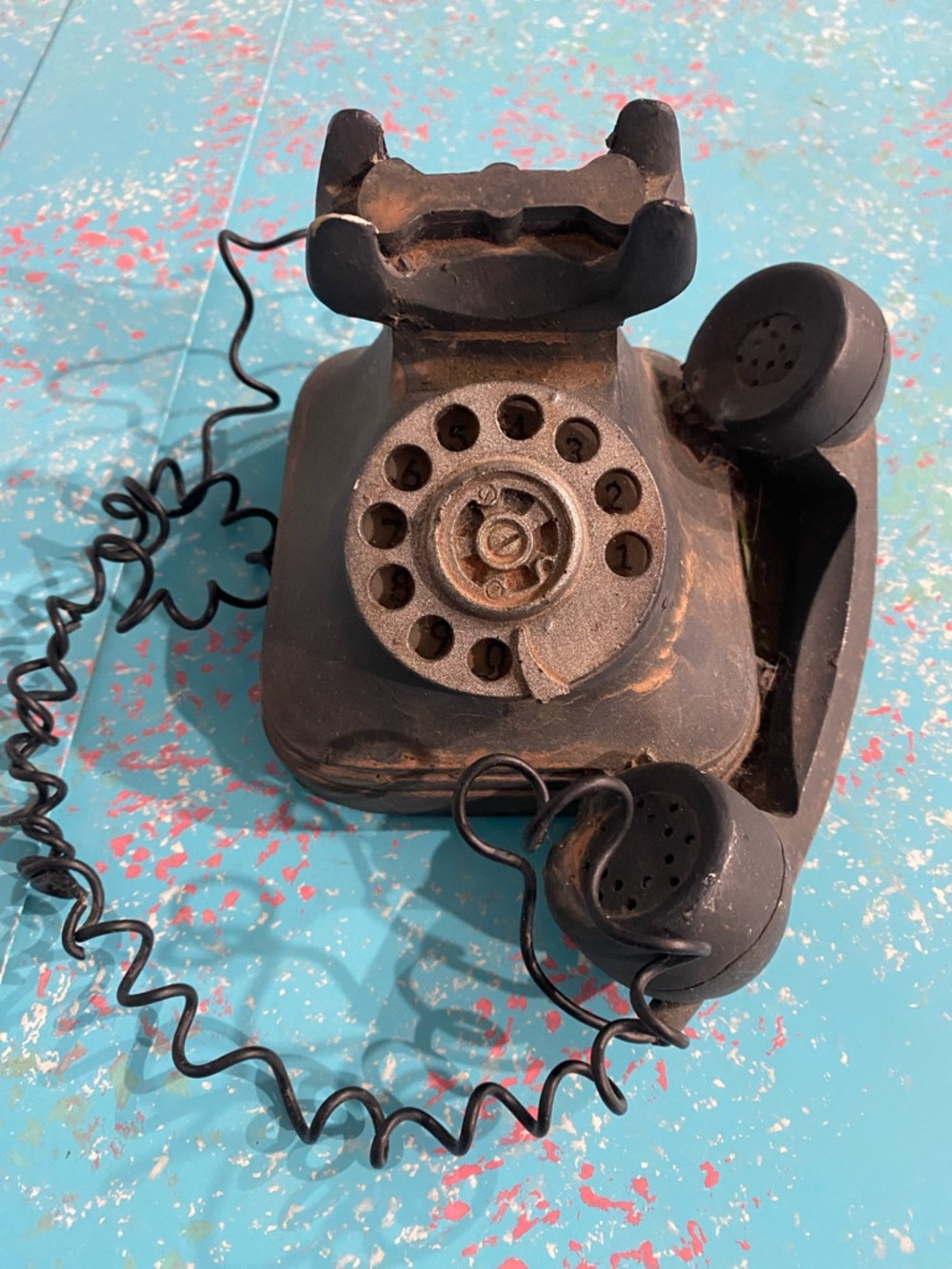Remember these ????
Vintage-Style Black Rotary Desk Phone - Decorative